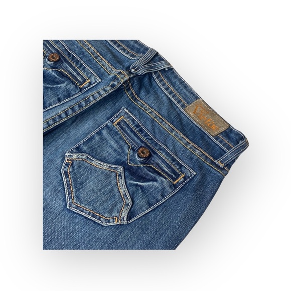 new Denim of Virtue ㋛ Y2K Patience Button Pocket Denim Jeans ㋛ Old Stone ㋛ 31 ㋛ - Picture 6 of 16